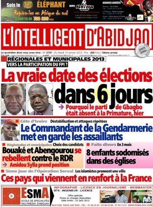 L’intelligent d’Abidjan N° 2737