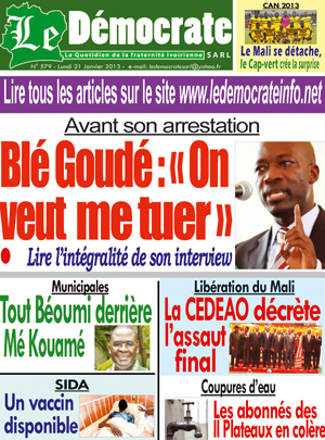 Le Democrate N° 579