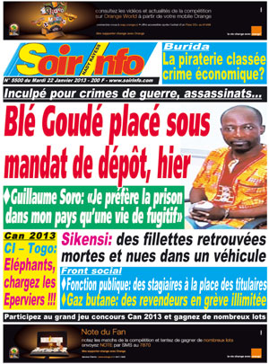 Soir Info N° 5500
