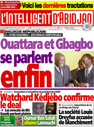 L’intelligent d’Abidjan N° 2745