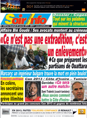 Soir Info N° 5502