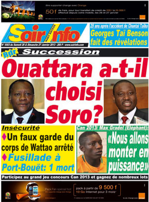 Soir Info N° 5503