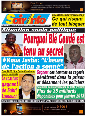 Soir Info N° 5504