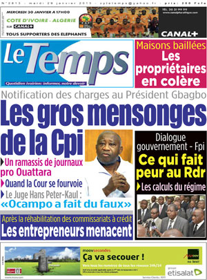 Le Temps N° 2813