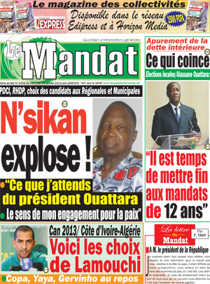 Le Mandat N° 1002