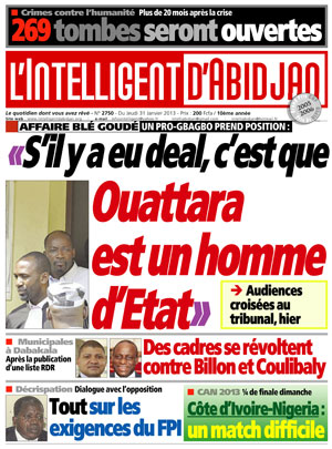 L’intelligent d’Abidjan N° 2750