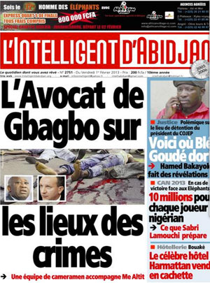 L’intelligent d’Abidjan N° 2751