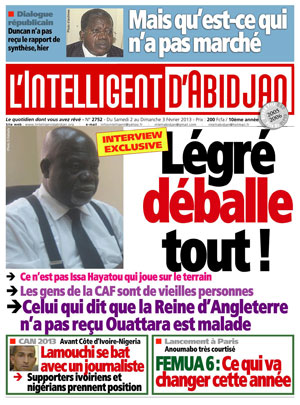 L’intelligent d’Abidjan N° 2752
