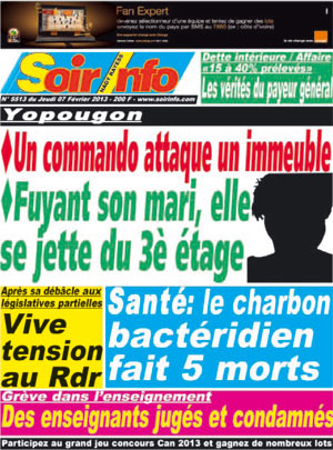 Soir Info N° 5513