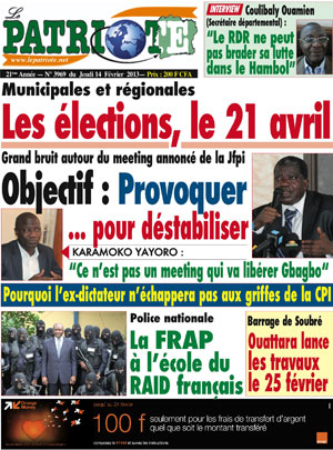 Le Patriote N° 3969