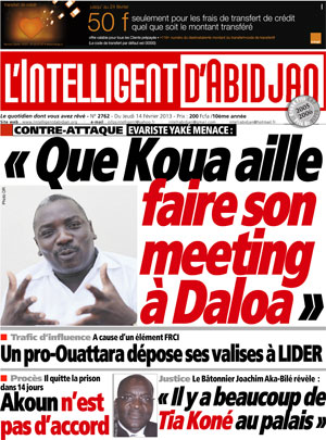 L’intelligent d’Abidjan N° 2762