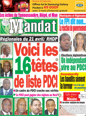Le Mandat N° 1017
