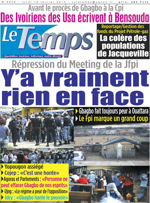 Le Temps N° 2830