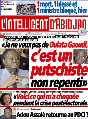 L’intelligent d’Abidjan N° 2764