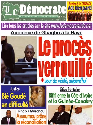 Le Democrate N° 603