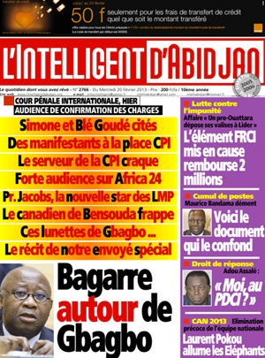 L’intelligent d’Abidjan N° 2766