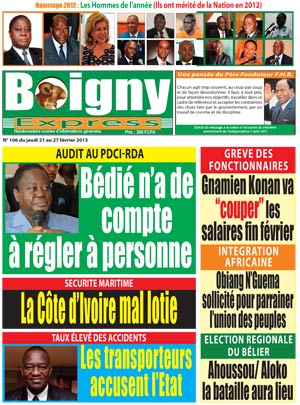 Boigny Express N° 106
