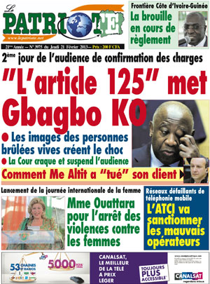 Le Patriote N° 3975