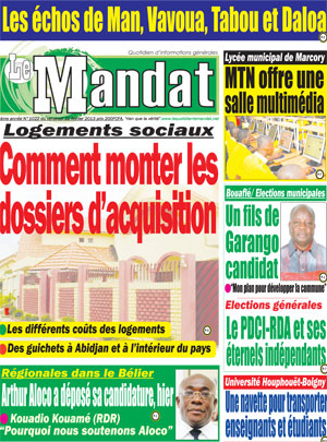 Le Mandat N° 1022
