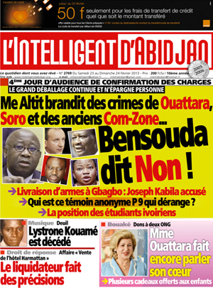 L’intelligent d’Abidjan N° 2769