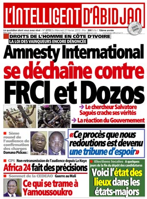 L’intelligent d’Abidjan N° 2772