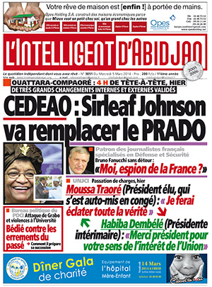 L’intelligent d’Abidjan N° 3051