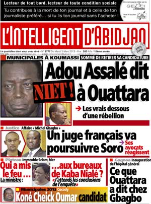 L’intelligent d’Abidjan N° 2777