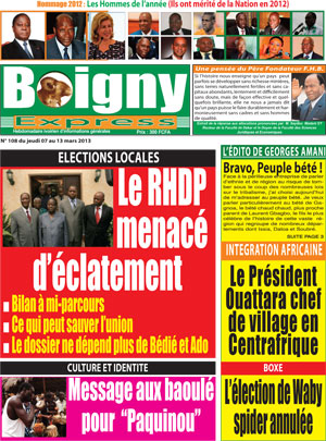 Boigny Express N° 108