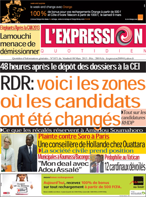 L’expression N° 1071