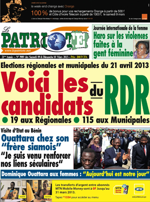 Le Patriote N° 3989