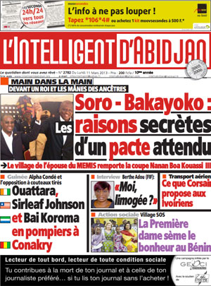 L’intelligent d’Abidjan N° 2782