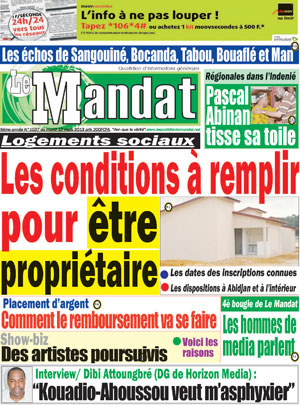 Le Mandat N° 1037
