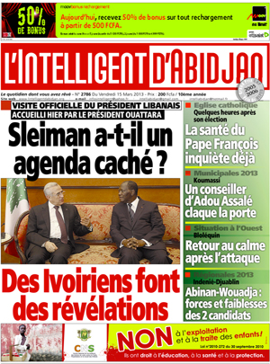 L’intelligent d’Abidjan N° 2786