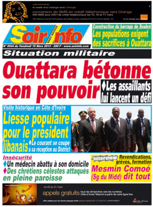 Soir Info N° 5544