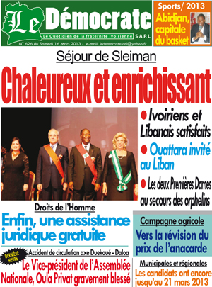 Le Democrate N° 626