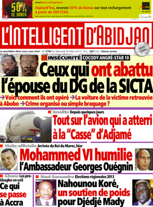 L’intelligent d’Abidjan N° 2790