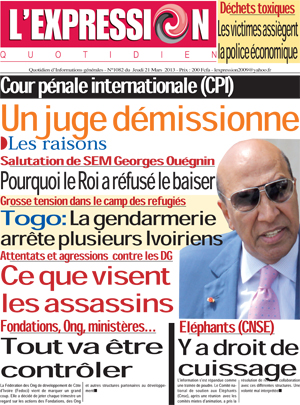 L’expression N° 1082