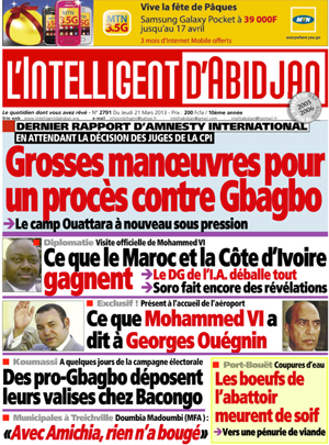 L’intelligent d’Abidjan N° 2791