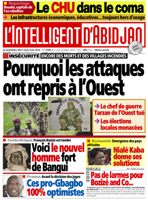 L’intelligent d’Abidjan N° 2794