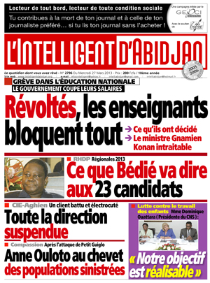 L’intelligent d’Abidjan N° 2796