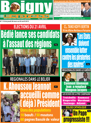 Boigny Express N° 110