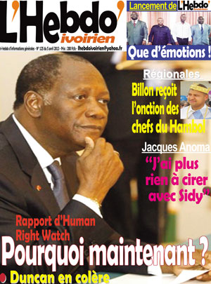 L’Hebdo Ivoirien N° 125