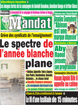Le Mandat N° 1061
