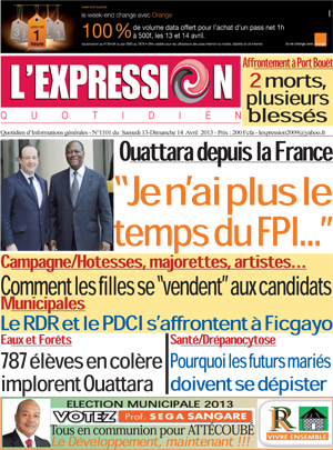 L’expression N° 1101