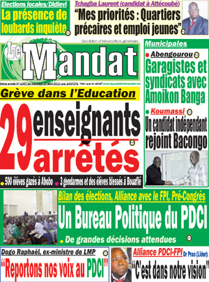 Le Mandat N° 1067