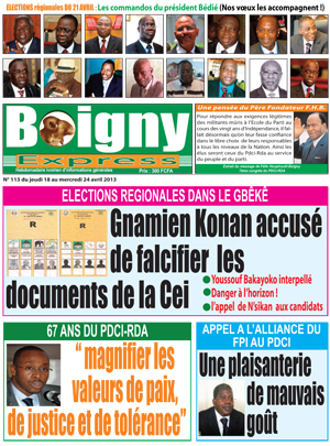 Boigny Express N° 113