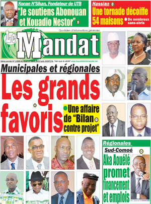 Le Mandat N° 1068