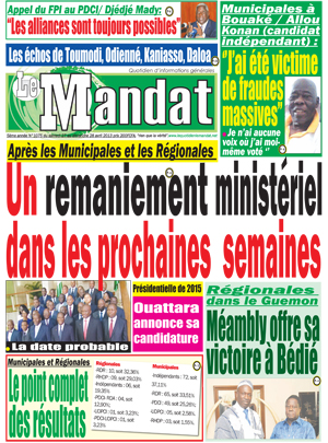 Le Mandat N° 1075