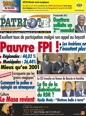 Le Patriote N° 4029