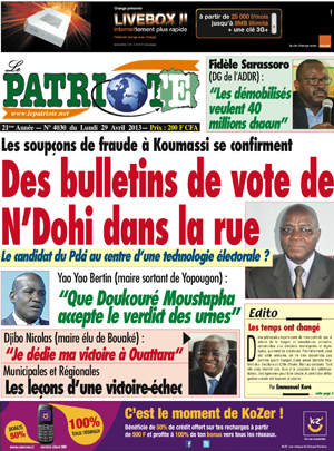 Le Patriote N° 4030